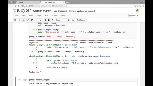 OOP Class Attributes смотреть онлайн