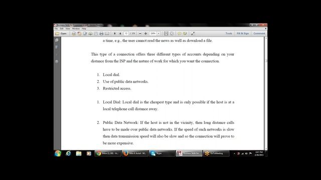 Business Skills for E-Commerce- Chapter-3 Internet Service Provider (Types of ISP Accounts) смотреть онлайн