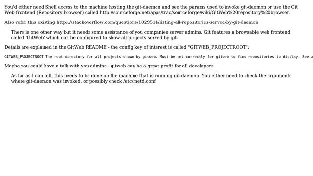 Is there way to list all existing repositories using git? (3 Solutions!!) смотреть онлайн