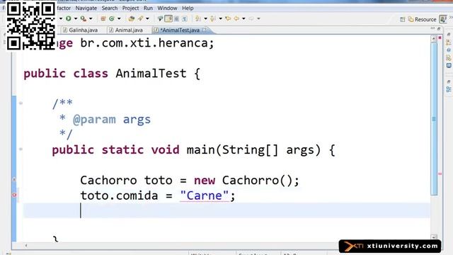 Universidade XTI JAVA 047 Herança extends YouTube смотреть онлайн