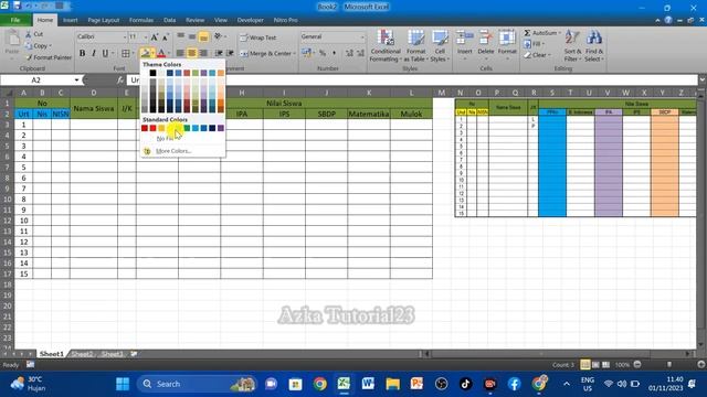 Cara Membuat Tabel Microsoft Excel Dengan Mudah смотреть онлайн