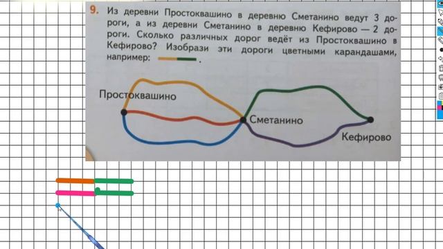 Страница 56 Задание №9 - ГДЗ по математике 2 класс (Дорофеев Г.В.) Часть 1 смотреть онлайн