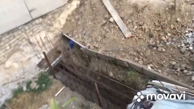 ПОДПОРНАЯ СТЕНА...НЕ РОВНЫЙ УЧАСТОК...ВХОД В ДОМ... смотреть онлайн