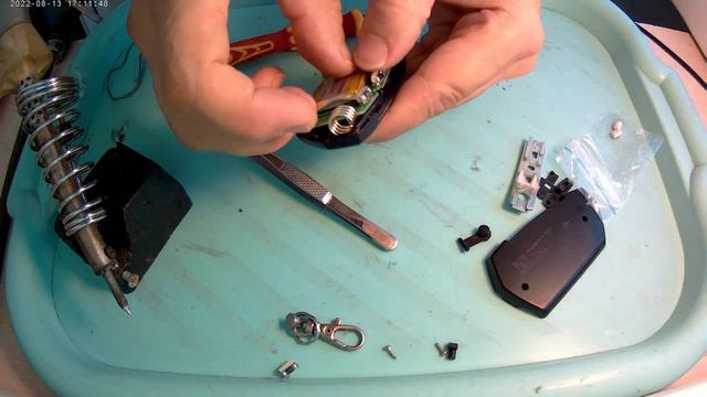 Как разобрать и заменить кнопку на брелоке Pandora D-020 D-022 смотреть онлайн