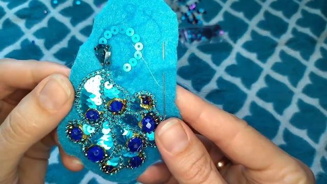 Брошь павлин. Bposh Peacock.