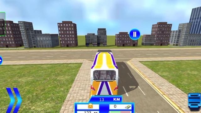 City Bus Simulator Pro Transport Game Driving: Android Gameplay смотреть онлайн