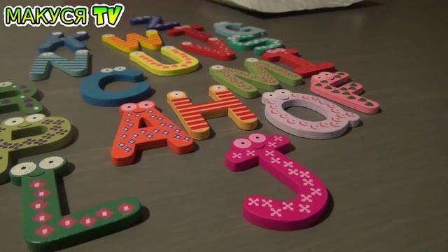 Посылка из Китая 10 - English Alphabet - Буквы Английского Алфавита. AliExpress Parcel from China.. смотреть онлайн