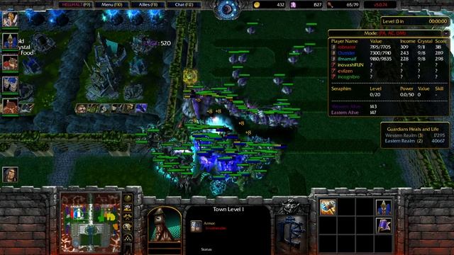 Warcraft 3 Classic HellHalt TD Competitive #192 win 25 with the team смотреть онлайн
