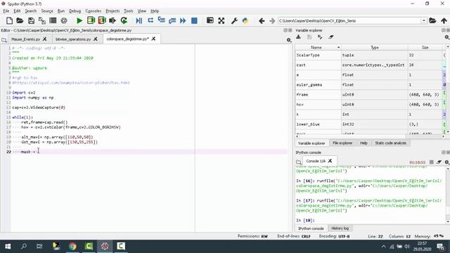 Python, OpenCV ile Görüntü İşleme Dersleri--7-- Maskeleme смотреть онлайн