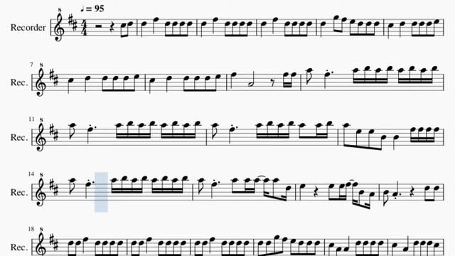 Recorder Sheet Music: How to play Meet Me At Our Spot by THE ANXIETY ft WILLOW and Tyler Cole смотреть онлайн