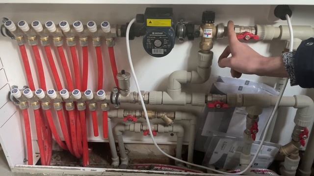 Теплый пол и радиаторы в двухэтажном доме пример смотреть онлайн