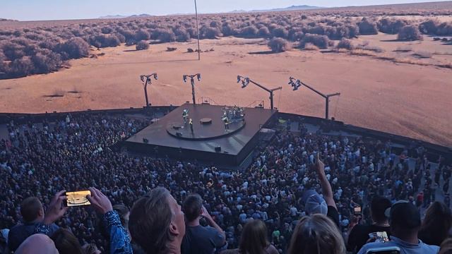 U2 Where The Streets Have No Name - Wow!  2nd Night From Sec 208 Row 11  : #u2  #sphere #lasvegas