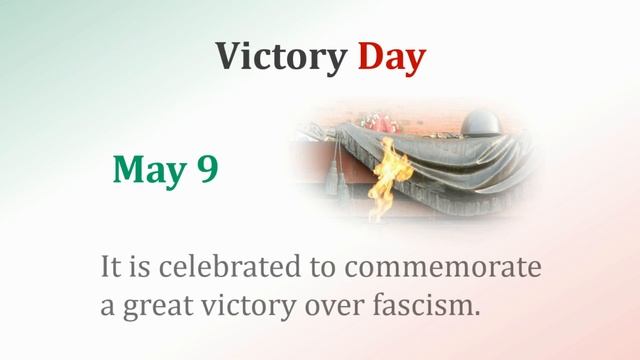 Топик HOLIDAYS in Russia - Праздники в России (видеоурок по английскому языку) смотреть онлайн