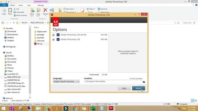 how to Install Adobe Photoshop CS6 On Windows 8 Eazy (Step By Step) \ Raza Online Tips & Tricks смотреть онлайн