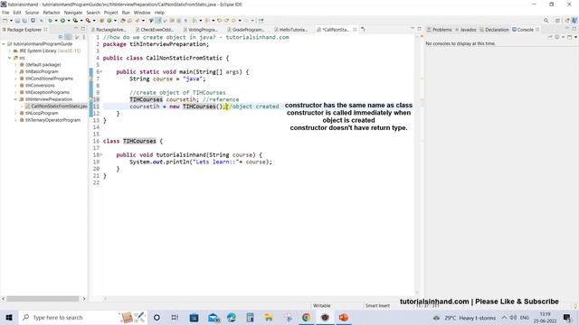 how do we create object in java? | Java interview questions смотреть онлайн