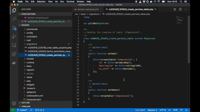 S02 - Tutorial 03 - Migrations en Yii2 - Part 2 смотреть онлайн