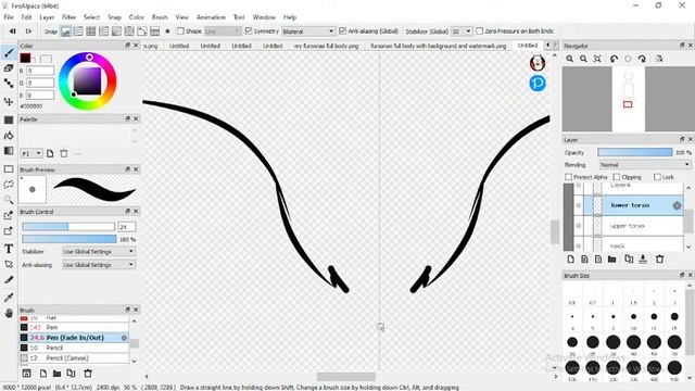 Tutorial for furry bodies (help me it's 1 pm and I just woke up) смотреть онлайн