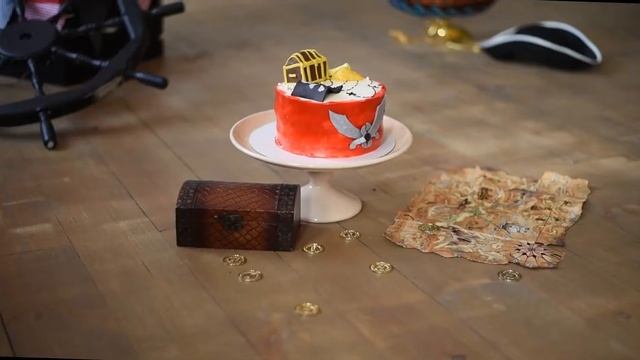 Фотостудия Леонардо. Первый тортик в пиратском стиле смотреть онлайн