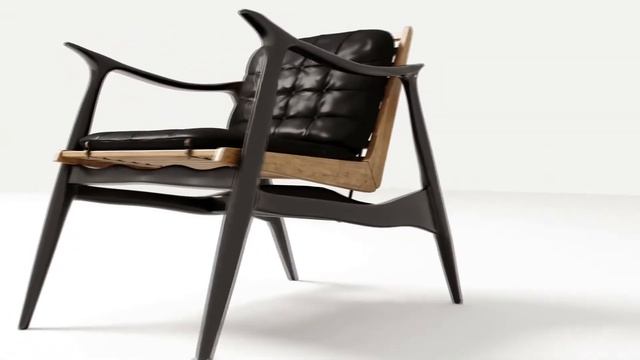 Free 3D Model - Atra Lounge Chair, by Luteca смотреть онлайн