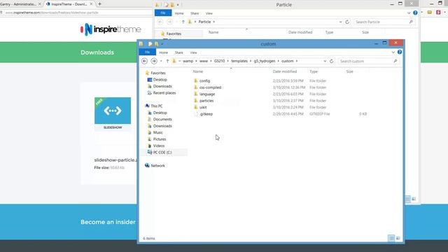 Gantry 5 - Installing a Particle on Joomla смотреть онлайн