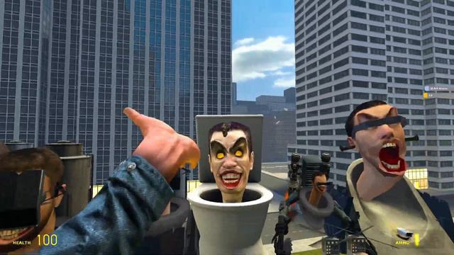NEW UPGRADED TITAN CAMERAMAN AND WOMAN CAMERAMAN VS SKIBIDI TOILETS In Garry's Mod! смотреть онлайн