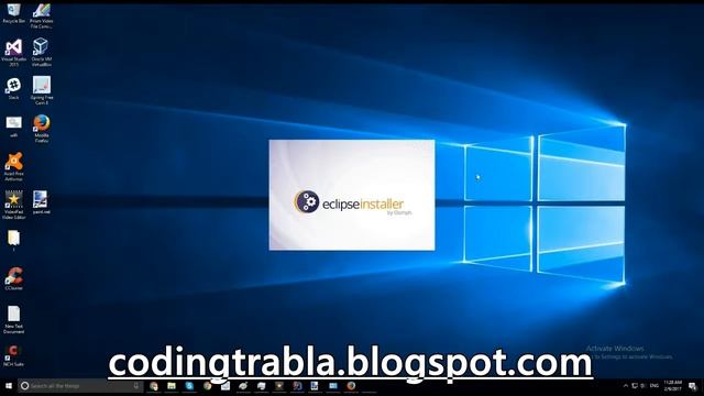 How to install Eclipse NEON 2.0 on Windows 10 byNP смотреть онлайн