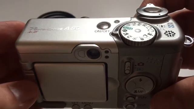 CANON PowerShot A80 digital camera смотреть онлайн