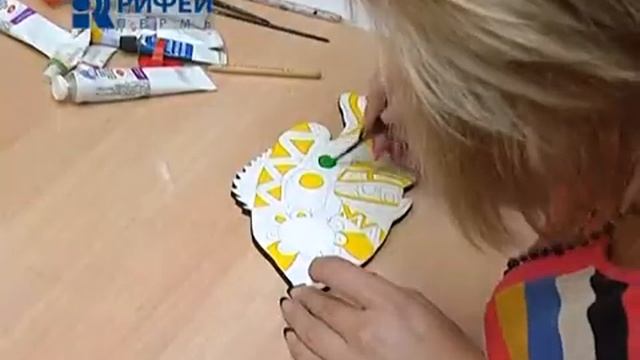 Школа дизайна №22 Ключница рыба в африканском стиле смотреть онлайн