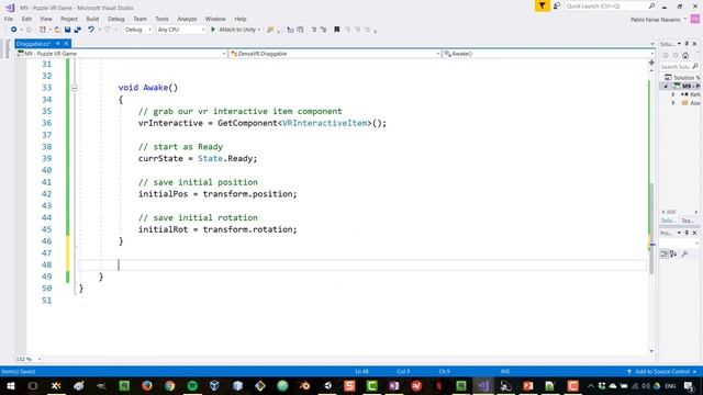 VR Unity Tutorial - Creating a Draggable Component in Unity смотреть онлайн