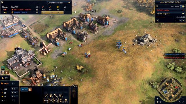 AOE4 - RUS VS HOLY ROMAN EMPIRE MEN AT ARMS COUNTER смотреть онлайн