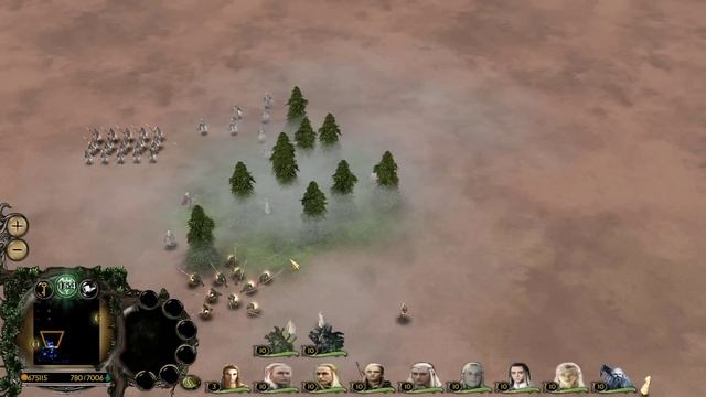 ГАЙД НА ЛОТЛОРИЕН. Властелин колец BFME 2 ROTWK Ennorath mod смотреть онлайн