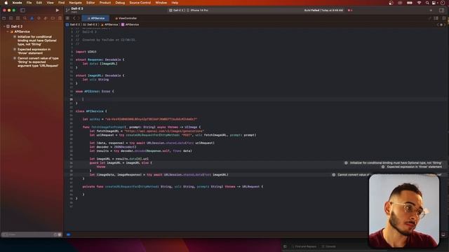 Building AI Image Generating iOS App Using DALL-E 2 | Swift смотреть онлайн