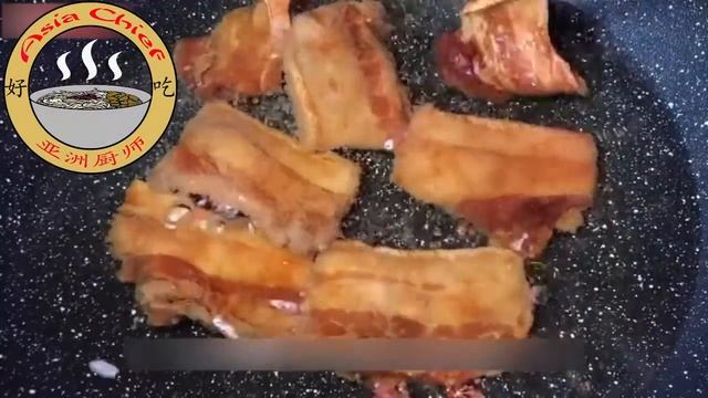 Рецепт жареного мяса с прослойками сала приготовленное по-китайски смотреть онлайн