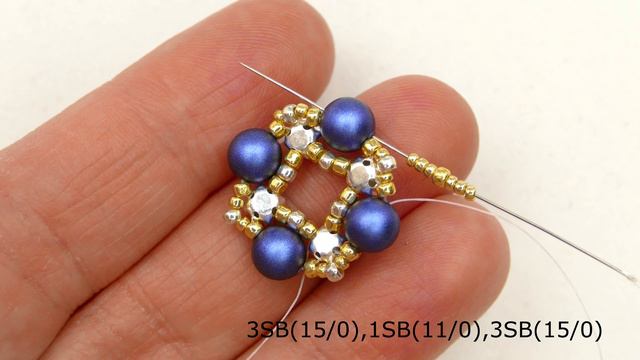 Handmade Earrings with 10 mm rivolis смотреть онлайн