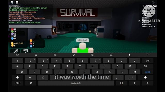 WTD Roblox 100 day join reward смотреть онлайн