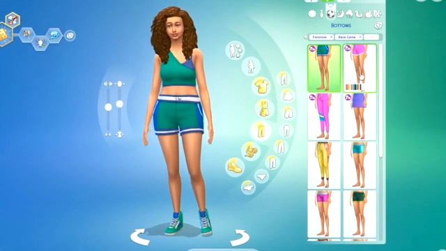 I Create my Simself w NEW Throwback Fit Kit try on haul| The Sims 4 смотреть онлайн