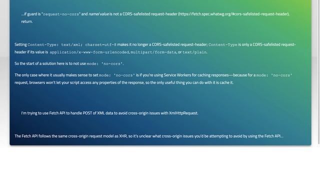 Using Fetch API to POST XML смотреть онлайн