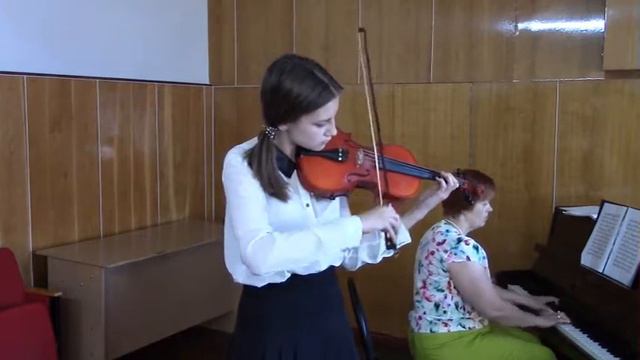 Шелковникова Лиза г.Новозыбков скрипка Романс смотреть онлайн