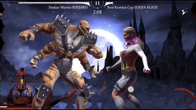 Mk Mobile Kombat cup SONYA BLADE | ALL ELDER BOSS FIGHT & REWARDS смотреть онлайн