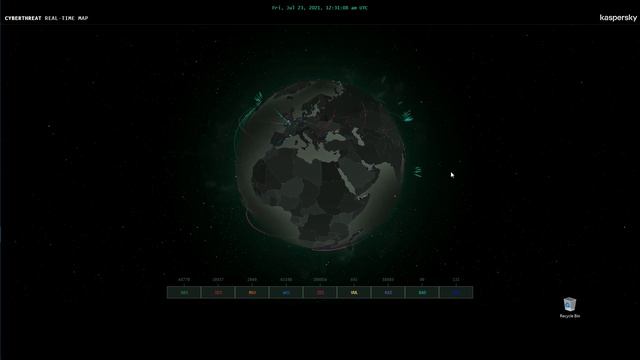 Kaspersky Cyberthreat Map V0.1alpha By Exokinetic смотреть онлайн