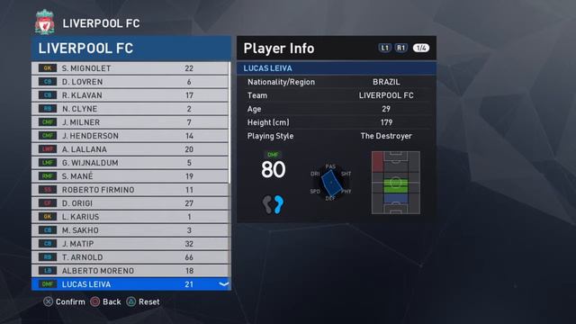 FC Liverpool PES 2017 squad and faces Lallana Sakho Sturridge смотреть онлайн