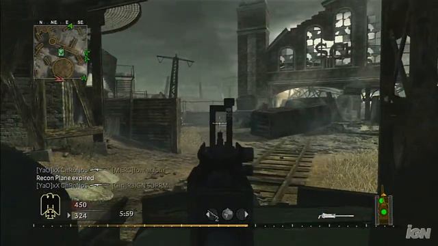 Call of Duty: World at War Xbox 360 Gameplay - Round House смотреть онлайн