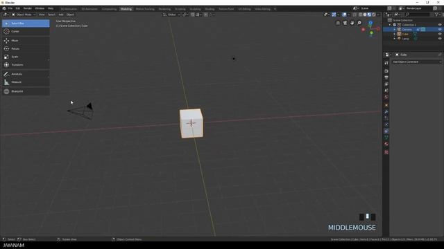 Blender 2.8 Camera to View Tutorial смотреть онлайн