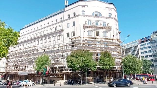 Београд Хотел Балкан Открива се Фасада, данас 11. Септембар 2021. смотреть онлайн