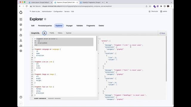 Drupal GraphQL Compose - Fragments смотреть онлайн