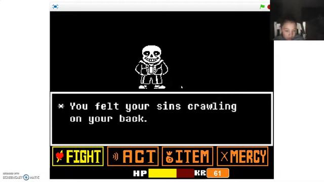 I had a sad time ): /Undertale/Scratch смотреть онлайн