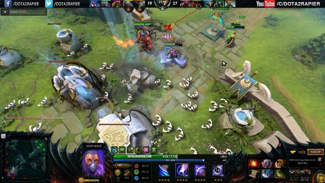 Dendi Dota 2 [Anti-Mage] vs BadMan - Don't Make It HARD смотреть онлайн