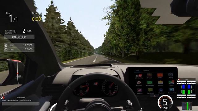 Assetto Corsa - Toyota Yaris GR смотреть онлайн