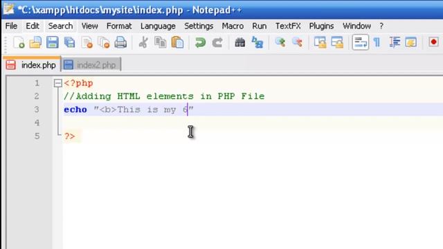 PHP Tutor - 6 Adding HTML Elements in PHP.mp4 смотреть онлайн