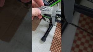 Измерение износа цепи штангенциркулем